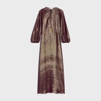 Caftan Dress in Lama Silk