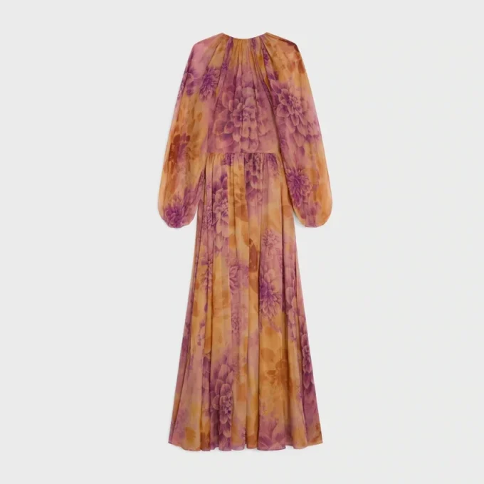 Caftan Dress in Silk Muslin Caftan Dress in Silk Muslin