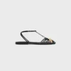 Cage Flat Sandal in Goatskin Cage Flat Sandal in Goatskin