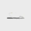 Cage Flat Sandal in Goatskin Cage Flat Sandal in Goatskin