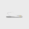 Cage Flat Sandal in Goatskin Cage Flat Sandal in Goatskin