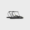 Cage Flat Sandal in Goatskin Cage Flat Sandal in Goatskin