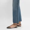 Cage Flat Sandal in Goatskin Cage Flat Sandal in Goatskin