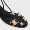 Cage Flat Sandal in Goatskin Cage Flat Sandal in Goatskin