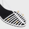 Cage Flat Sandal in Goatskin Cage Flat Sandal in Goatskin
