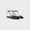Cage Flat Sandal in Goatskin Cage Flat Sandal in Goatskin