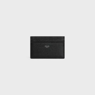 Card Holder in Grained Calfskin