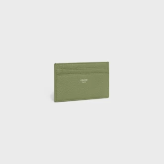 Card Holder in Grained Calfskin