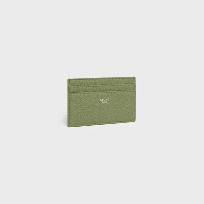 Card Holder in Grained Calfskin