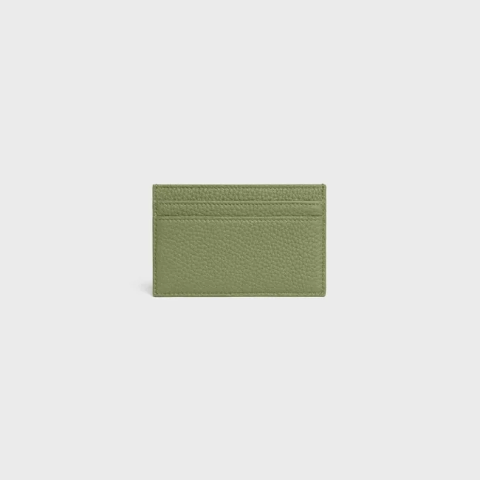 Card Holder in Grained Calfskin