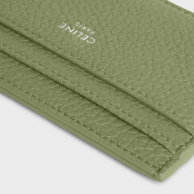 Card Holder in Grained Calfskin