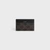 Card Holder in Triomphe Canvas and Calfskin Card Holder in Triomphe Canvas and Calfskin