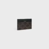 Card Holder in Triomphe Canvas and Calfskin Card Holder in Triomphe Canvas and Calfskin