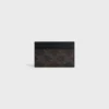 Card Holder in Triomphe Canvas and Calfskin Card Holder in Triomphe Canvas and Calfskin