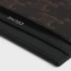 Card Holder in Triomphe Canvas and Calfskin Card Holder in Triomphe Canvas and Calfskin