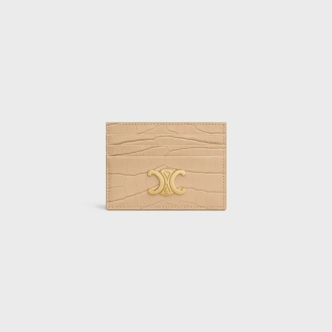 Card Holder Triomphe in Niloticus Crocodile Card Holder Triomphe in Niloticus Crocodile