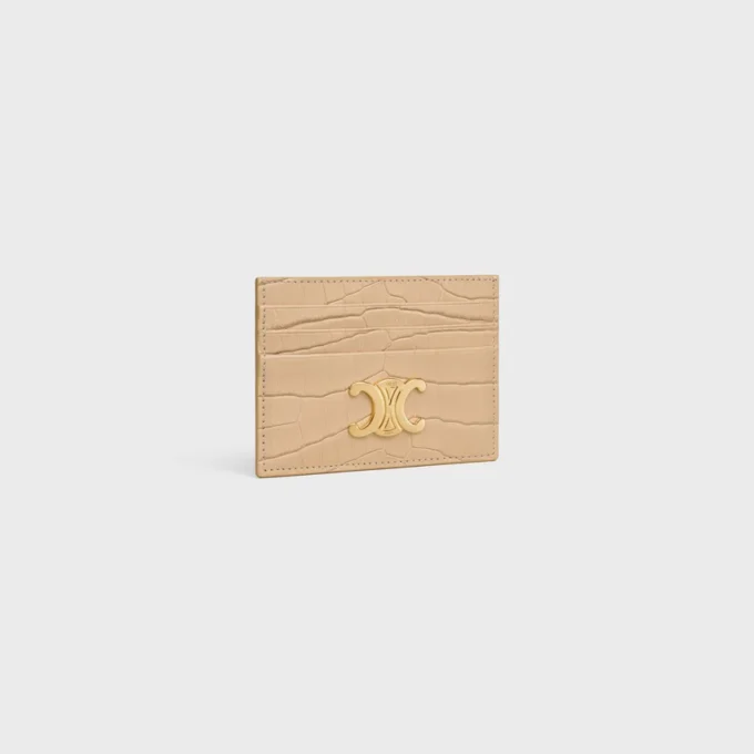Card Holder Triomphe in Niloticus Crocodile Card Holder Triomphe in Niloticus Crocodile