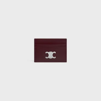 Card Holder Triomphe in Shiny Calfskin