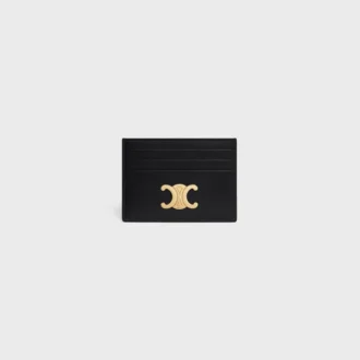 Card Holder Triomphe in Shiny Calfskin Card Holder Triomphe in Shiny Calfskin