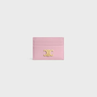 Card Holder Triomphe in Shiny Calfskin
