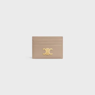 Card Holder Triomphe in Shiny Calfskin