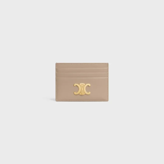 Card Holder Triomphe in Shiny Calfskin Card Holder Triomphe in Shiny Calfskin