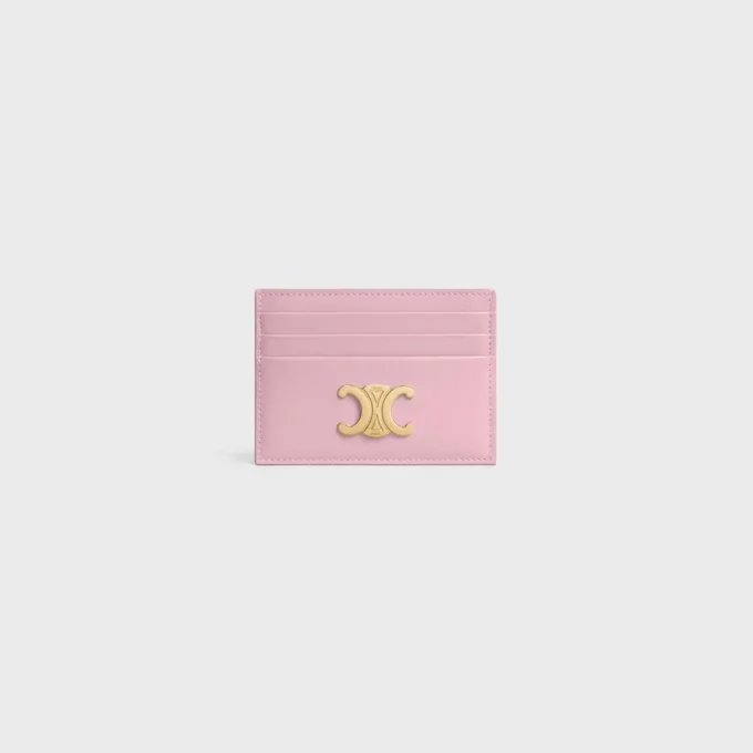 Card Holder Triomphe in Shiny Calfskin