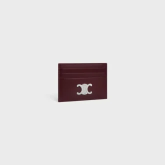 Card Holder Triomphe in Shiny Calfskin