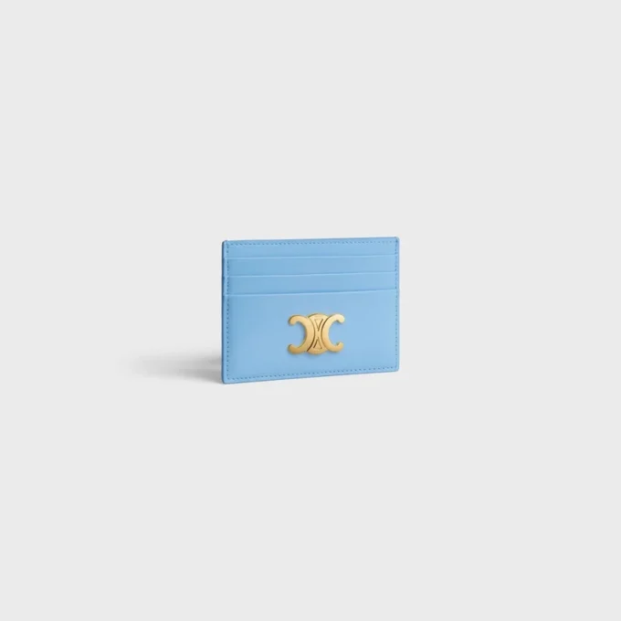 Card Holder Triomphe in Shiny Calfskin Card Holder Triomphe in Shiny Calfskin