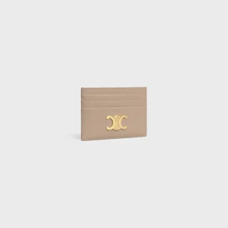 Card Holder Triomphe in Shiny Calfskin