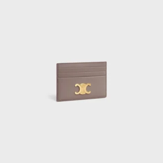 Card Holder Triomphe in Shiny Calfskin