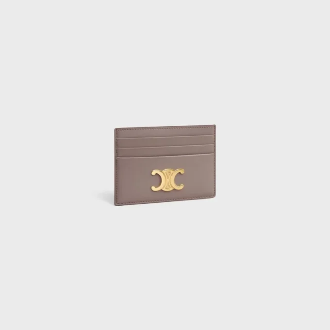 Card Holder Triomphe in Shiny Calfskin Card Holder Triomphe in Shiny Calfskin