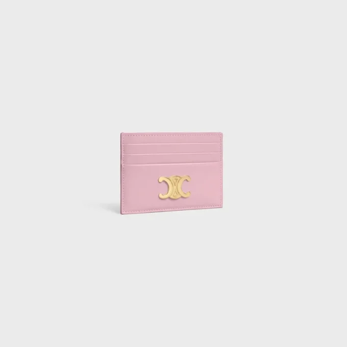 Card Holder Triomphe in Shiny Calfskin