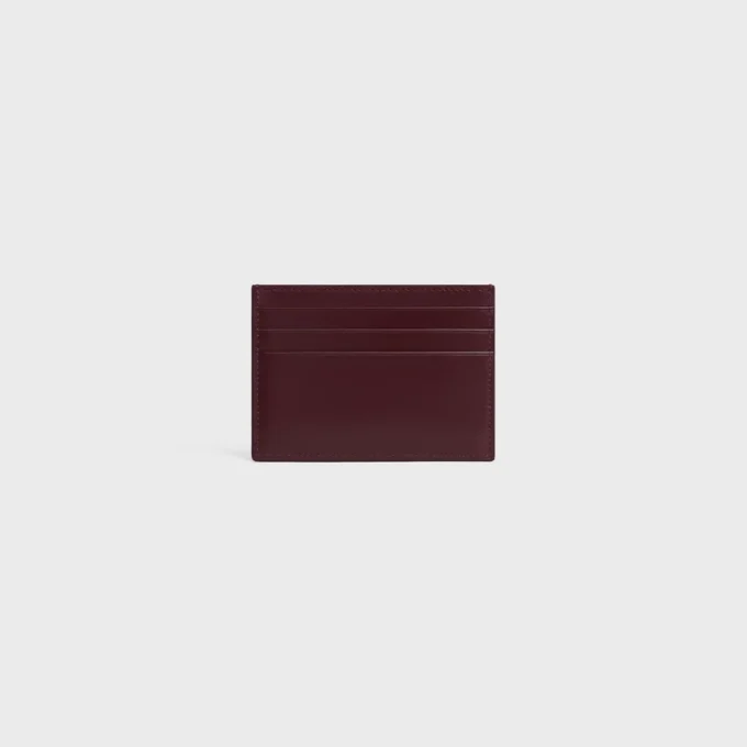 Card Holder Triomphe in Shiny Calfskin Card Holder Triomphe in Shiny Calfskin