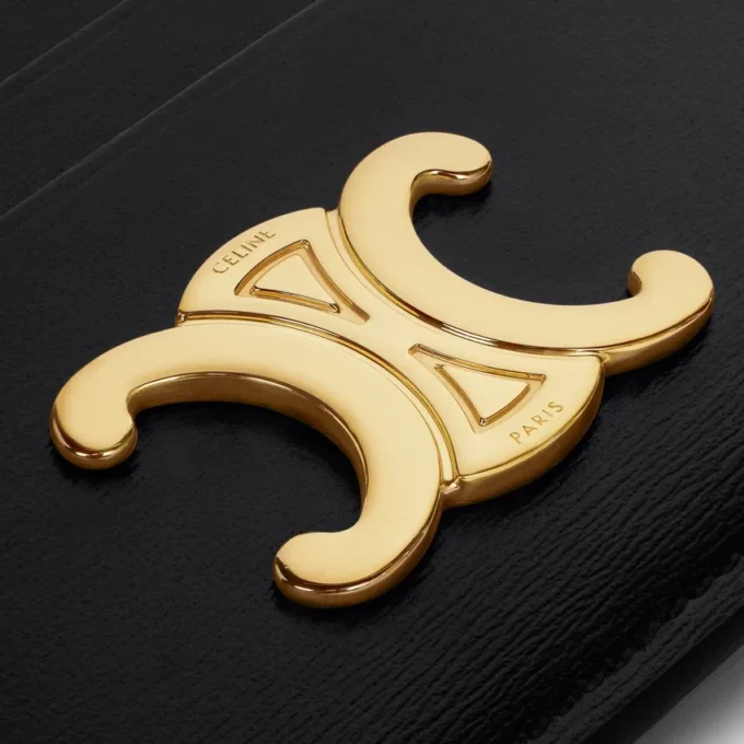 Card Holder Triomphe in Shiny Calfskin Card Holder Triomphe in Shiny Calfskin