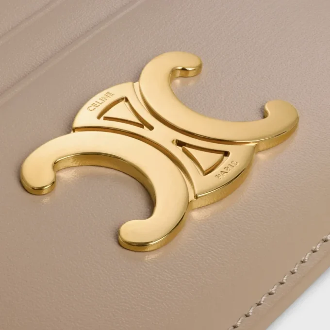 Card Holder Triomphe in Shiny Calfskin Card Holder Triomphe in Shiny Calfskin
