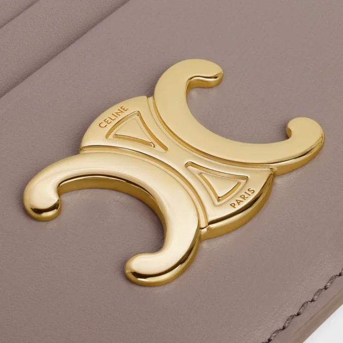 Card Holder Triomphe in Shiny Calfskin Card Holder Triomphe in Shiny Calfskin