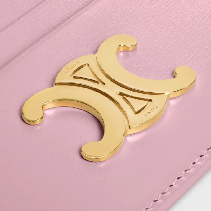 Card Holder Triomphe in Shiny Calfskin