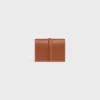 Card Holder with Flap 16 in Satinated Calfskin Card Holder with Flap 16 in Satinated Calfskin