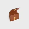 Card Holder with Flap 16 in Satinated Calfskin Card Holder with Flap 16 in Satinated Calfskin