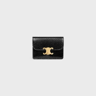 Card Holder with Flap Triomphe in Python