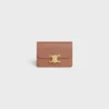 Card Holder with Flap Triomphe in Shiny Calfskin Card Holder with Flap Triomphe in Shiny Calfskin
