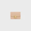 Card Holder with Flap Triomphe in Shiny Calfskin Card Holder with Flap Triomphe in Shiny Calfskin