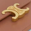 Card Holder with Flap Triomphe in Shiny Calfskin Card Holder with Flap Triomphe in Shiny Calfskin