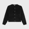 Cardigan in Brushed Mohair