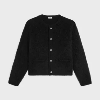 Cardigan in Brushed Mohair