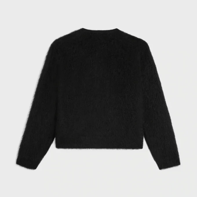 Cardigan in Brushed Mohair