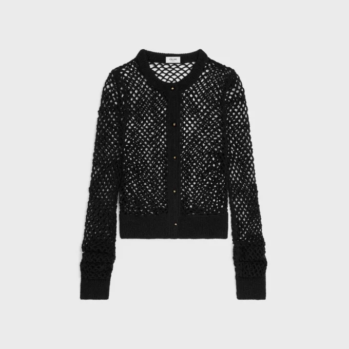 Cardigan in Cotton Crochet Cardigan in Cotton Crochet