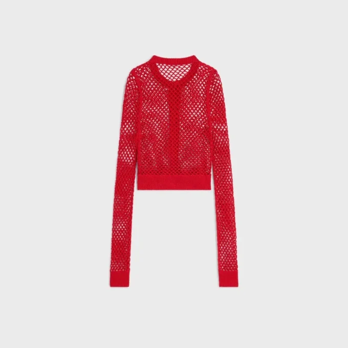 Cardigan in Cotton Crochet Cardigan in Cotton Crochet