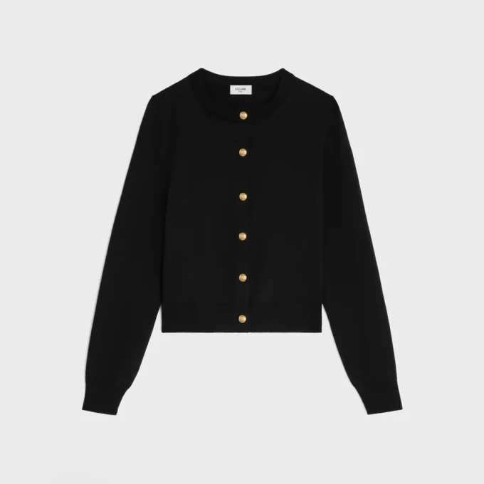 Cardigan in Fine Wool Cardigan in Fine Wool